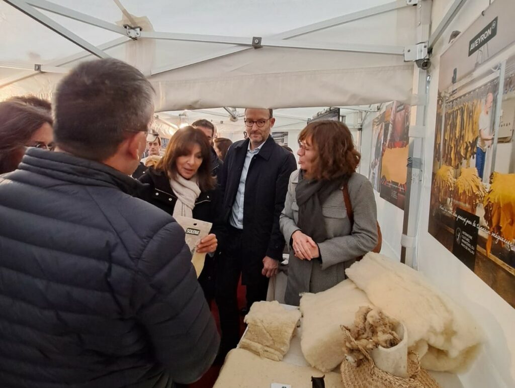 Les partenaires de la filature colbert dont Mme Hidalgo, maire de Paris